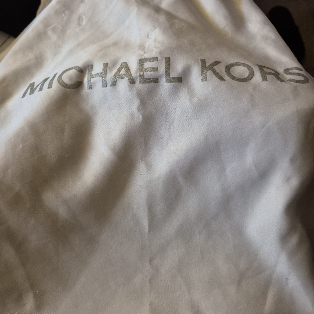 Michael Kors large white handbag dust bag